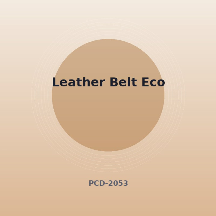 Leather Belt Eco